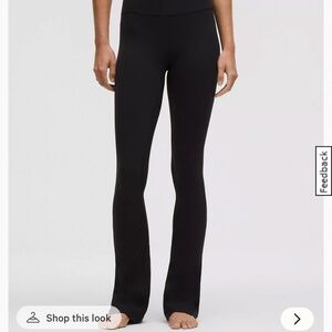 Lululemon align mini flare pants high rise